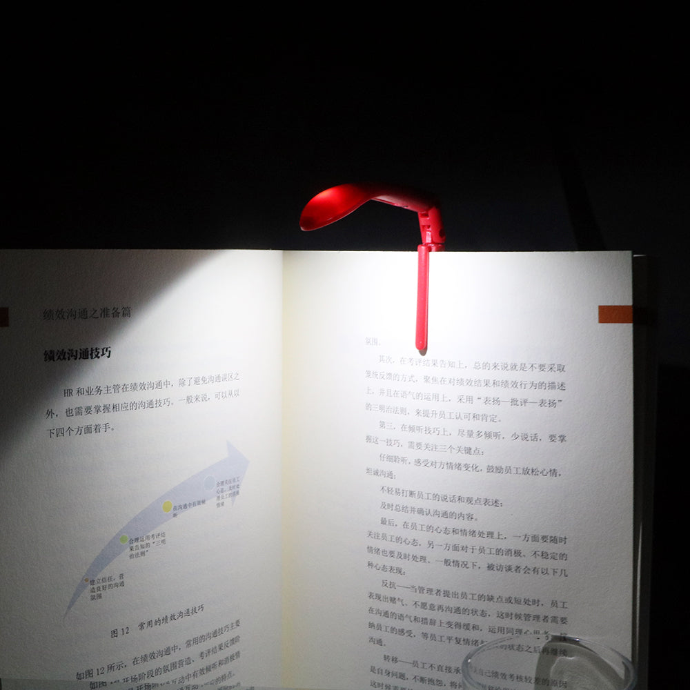 Book Reading Lamp Clip-on Book LED